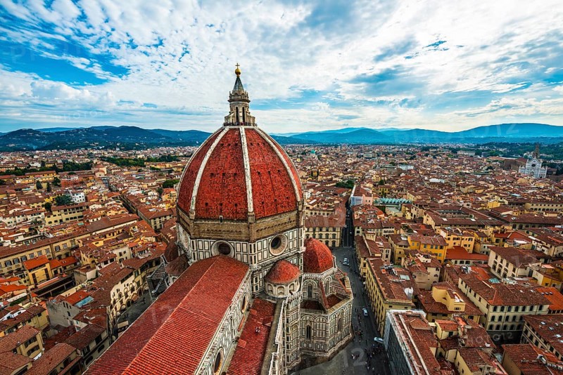 View across Florence