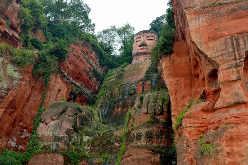 Largest stone Buddha statue in the world