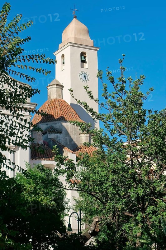 Bell tower of the parish church of San Giacomo