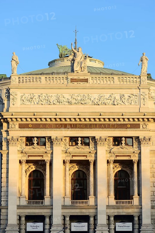 Burgtheater in the evening light