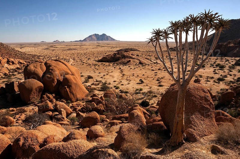 View from the Great Spitzkoppe