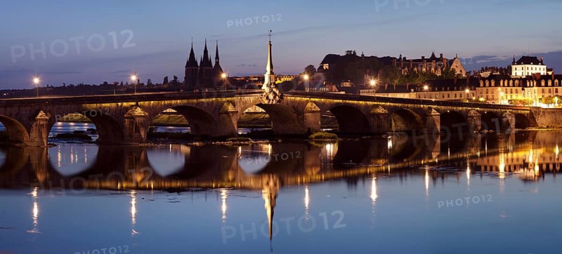 Loire bridge Pont Jacques Gabriel