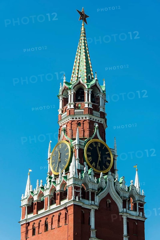 Tower of the Kremlin on the Red Square