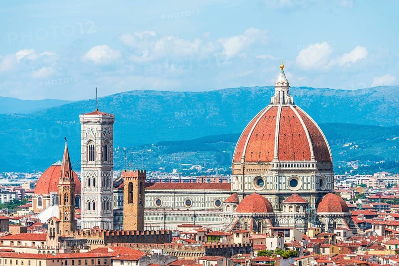 Florence Cathedral with the dome by Brunelleschi