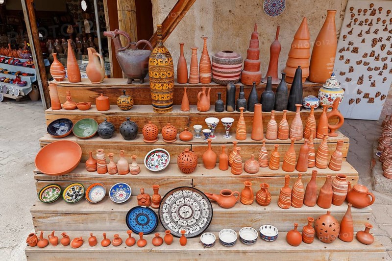 Wares of a pottery