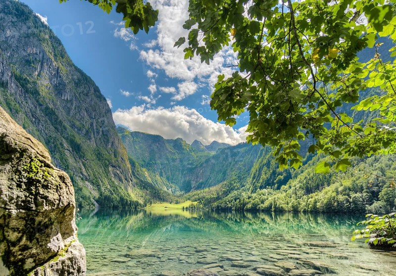Upper Lake with reflection