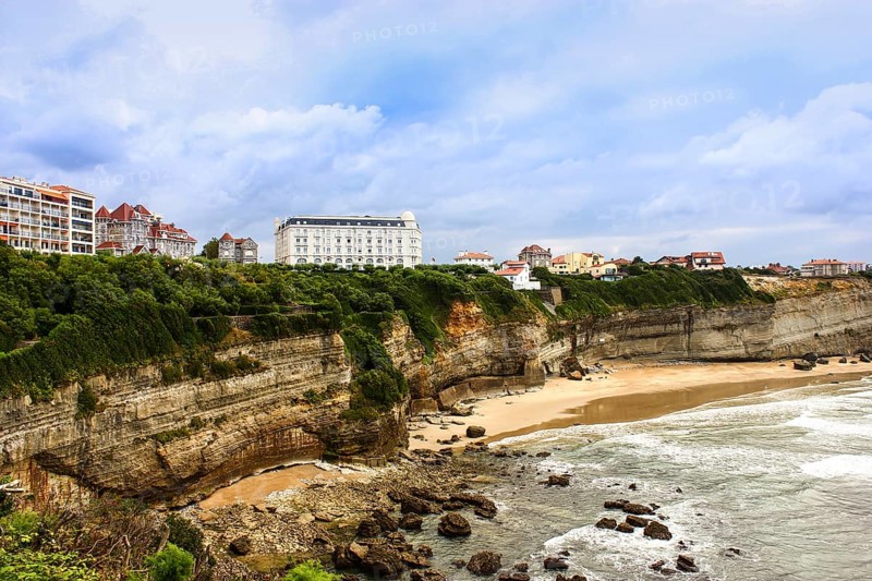 Houses on the cliff