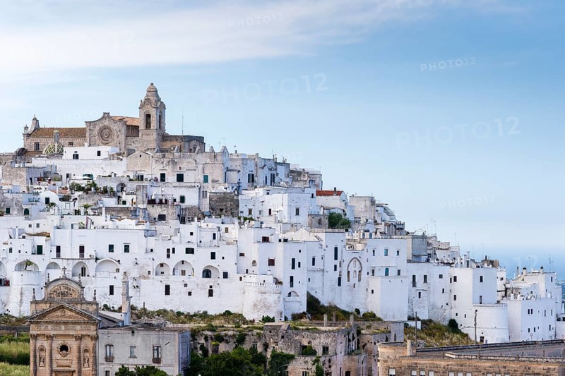 View of the town with the cathedral