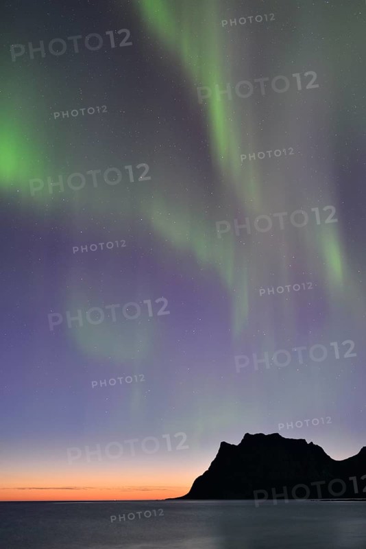Northern Lights on Utakleiv Beach