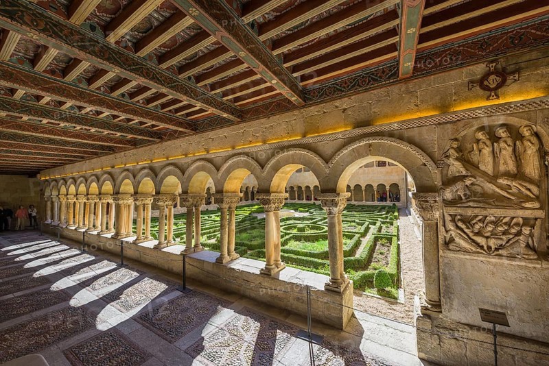 Cloister of the Benedictine monastery of Santo Domingo de Silos