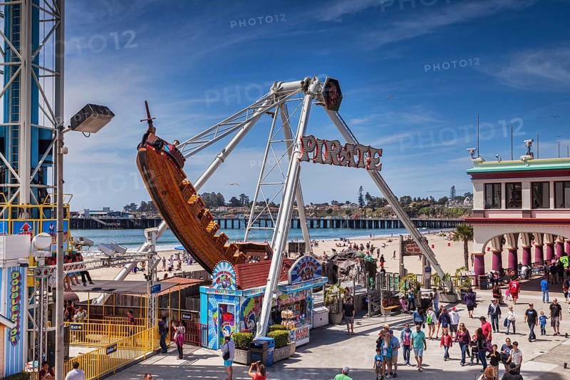 Pirate Ship at Santa Cruz Boardwalk