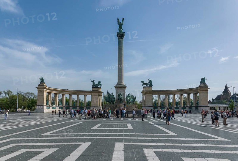 Millenium Monument on Heroes Square