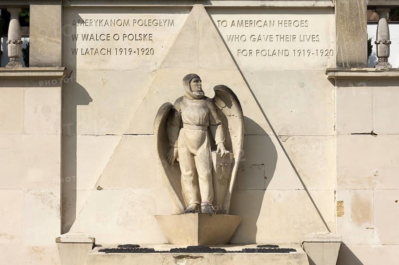 Tomb of an American pilot