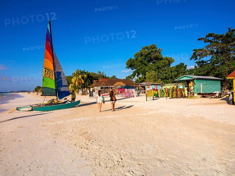 The beach of Negril