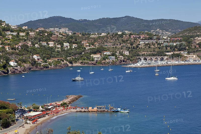 View of the town from the sea