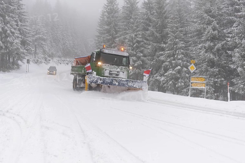 Snowplough on the Black Forest High Road