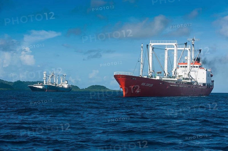 Chinese fishing trawlers