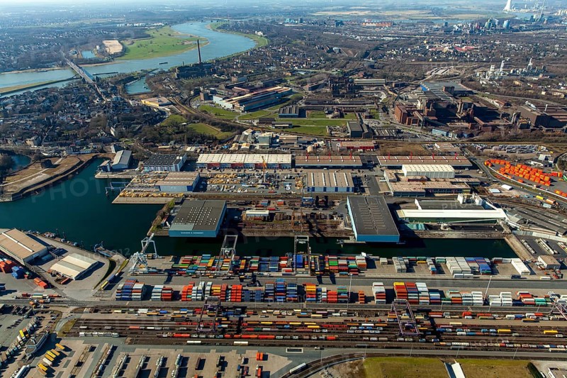 Duisburg port