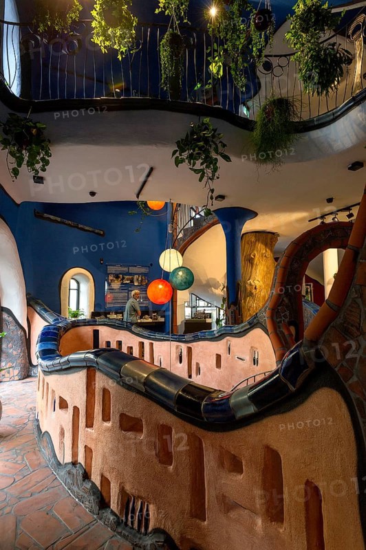 Staircase in the Kunsthaus Abensberg by Peter Pelikan