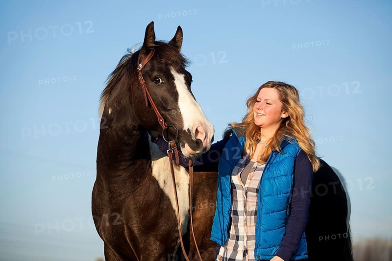 Girl with a Paint Horse