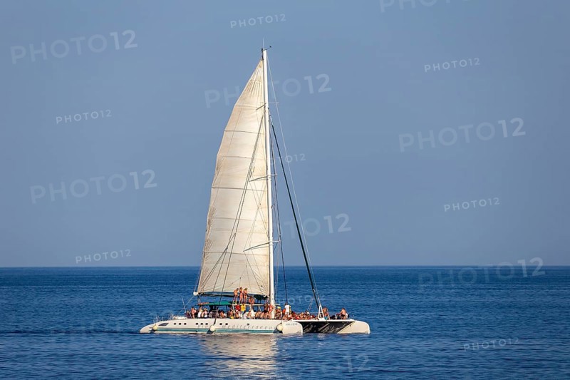 Party boat off Cala Ratjada
