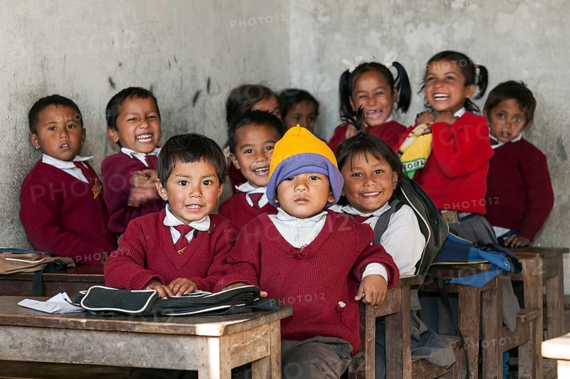 Nepalese children