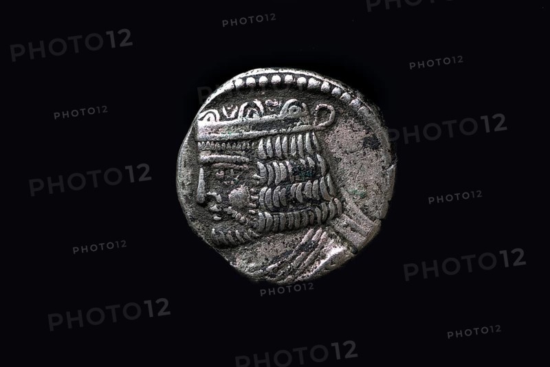 Antique silver coin