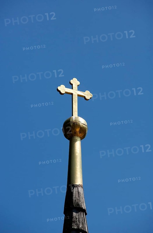Cross on the steeple