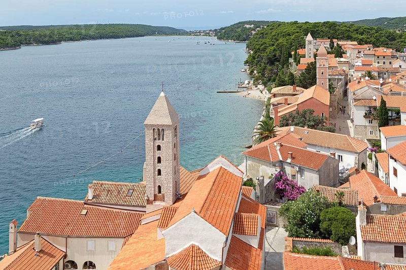 View from the tower of St Mary's Cathedral of the historic centre