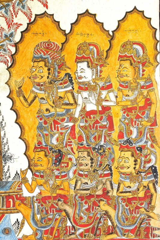Traditional Kamasan painting
