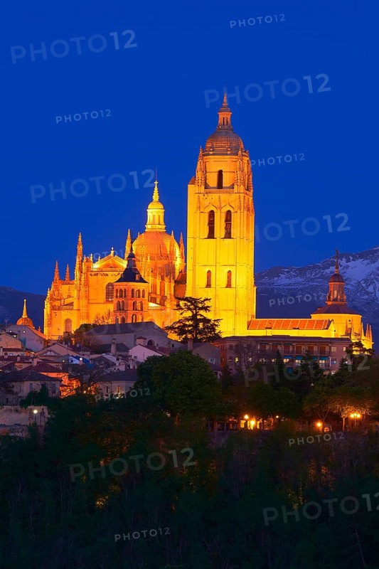 Cathedral at dusk