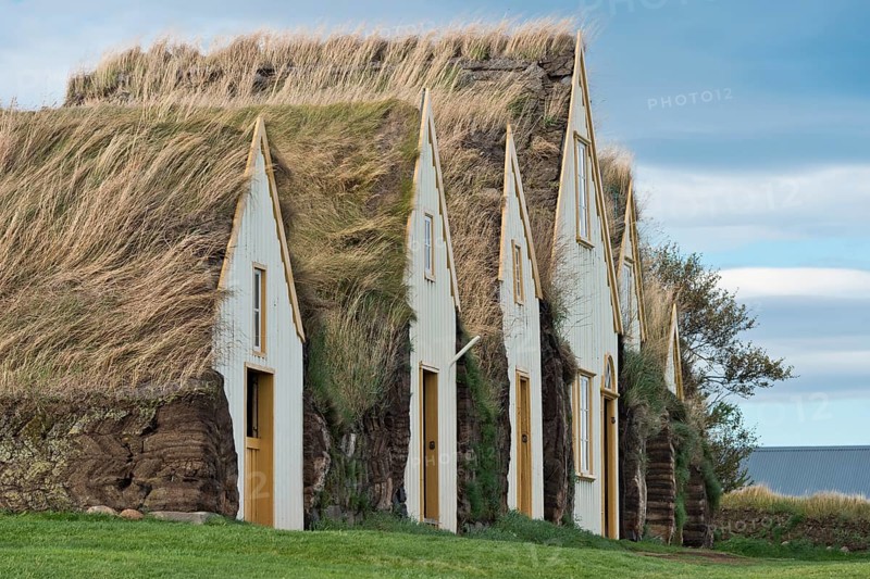 Sod houses