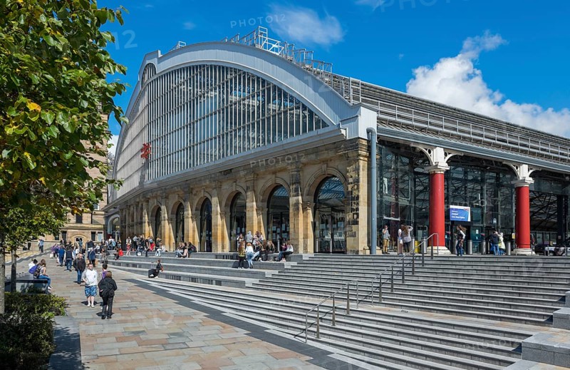 Lime Street Station in Liverpool