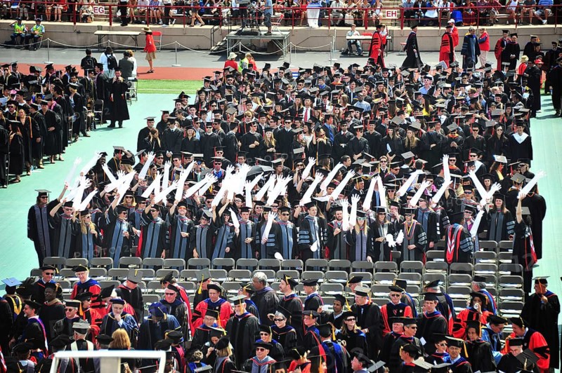 Graduation ceremony Cornell University Commencement