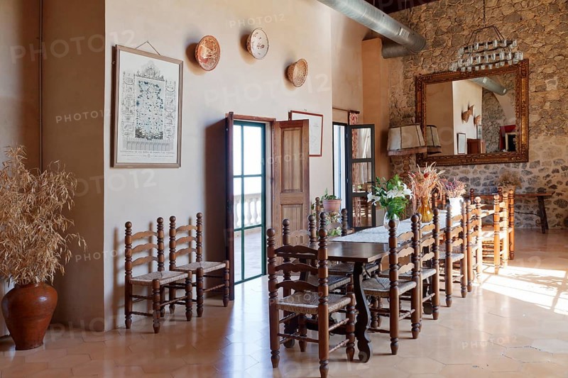 Interior view of the Son Marroig mansion