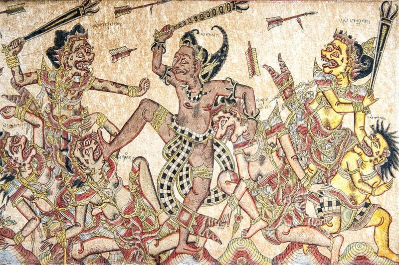 Traditional Kamasan painting