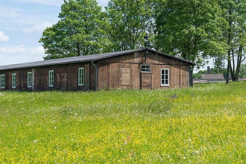 Wooden barracks