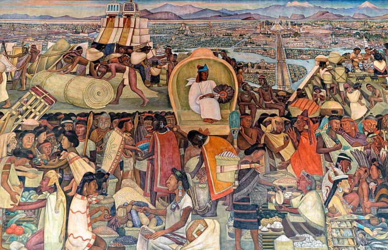 Market scene