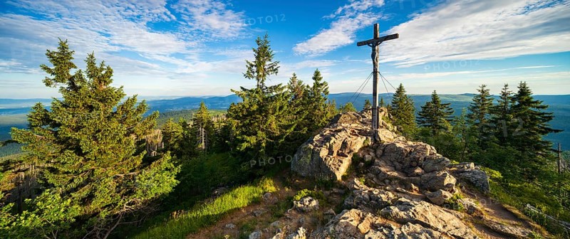 Summit with summit cross