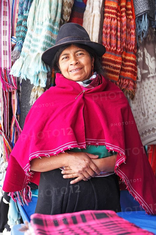 Salasaca Indian woman
