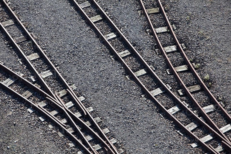 Old railway tracks