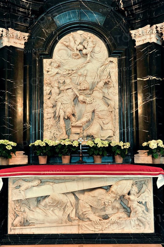 Altar on the grave of St. Boniface