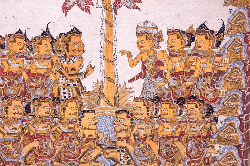 Traditional Kamasan painting