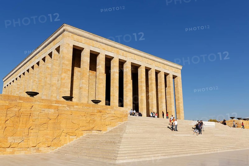 Ataturk Mausoleum with the Dumlupinar relief