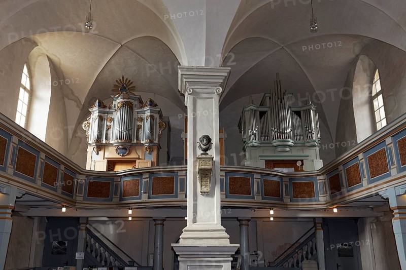 Double organ in the Church of St. Lawrence