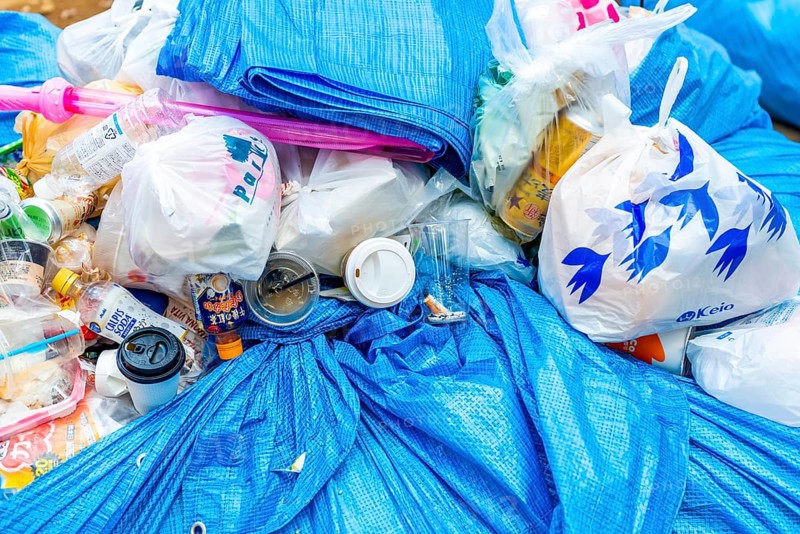 Garbage mountain
