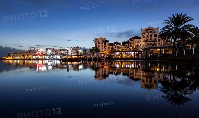 Evening atmosphere in Agadir