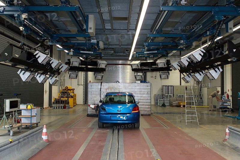 Car crash test