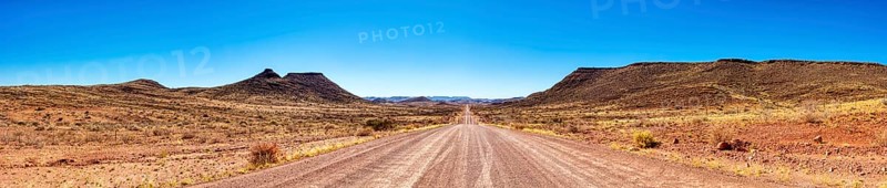 Long straight country road