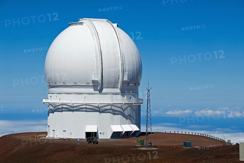 Observatory on the summit of Mauna Kea